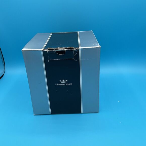 Christopher Stuart Crystal Starstruck Covered Box 5.5"-Czech Republic VT 022/930 - Picture 12 of 12